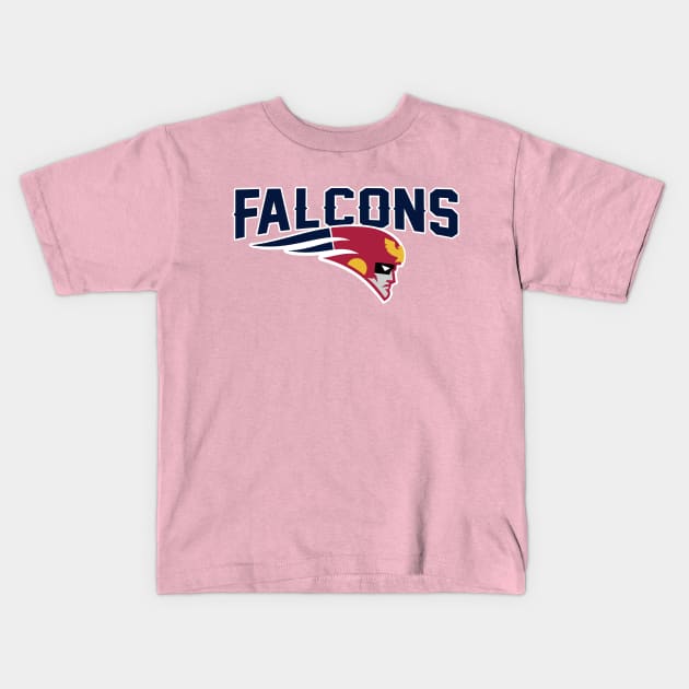 Mute City Falcons (Team & Logo) Kids T-Shirt by Fowlest